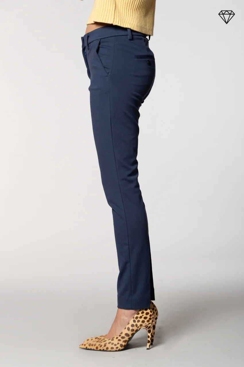New York Slim pantalone chino donna in jersey tecnico slim fit ① - Image 5